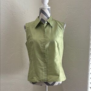 SILK SLEEVELESS TOP